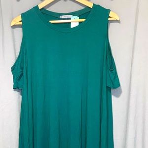 Jolie cold shoulder tunic